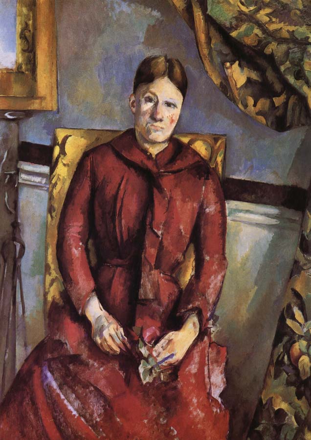 Paul Cezanne Mrs Cezanne